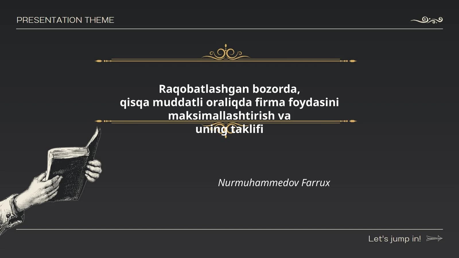 Raqobatlashgan bozor