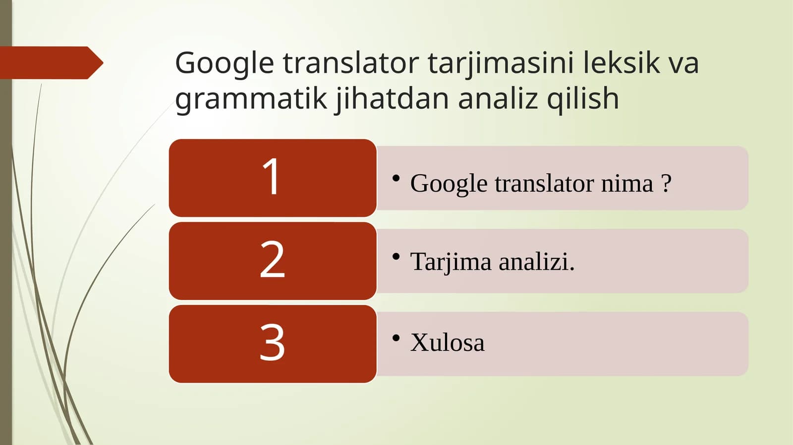 Google translator tarjimasini leksik va grammatik jihatdan analiz qilish (2)