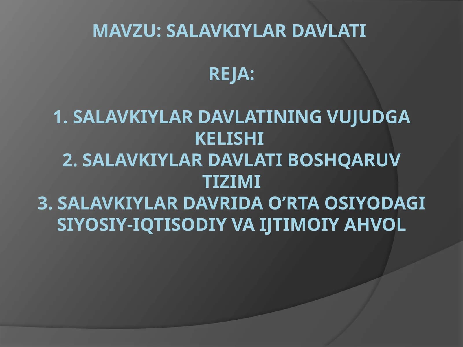 Salavkiylar davlati