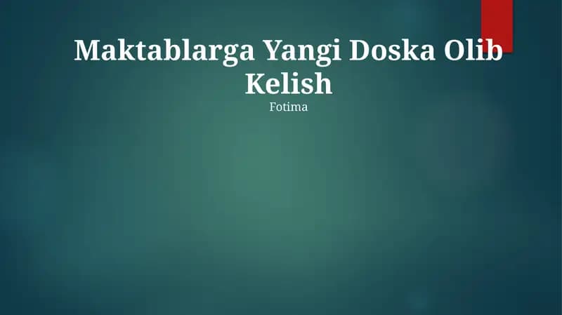 Yangi Doska