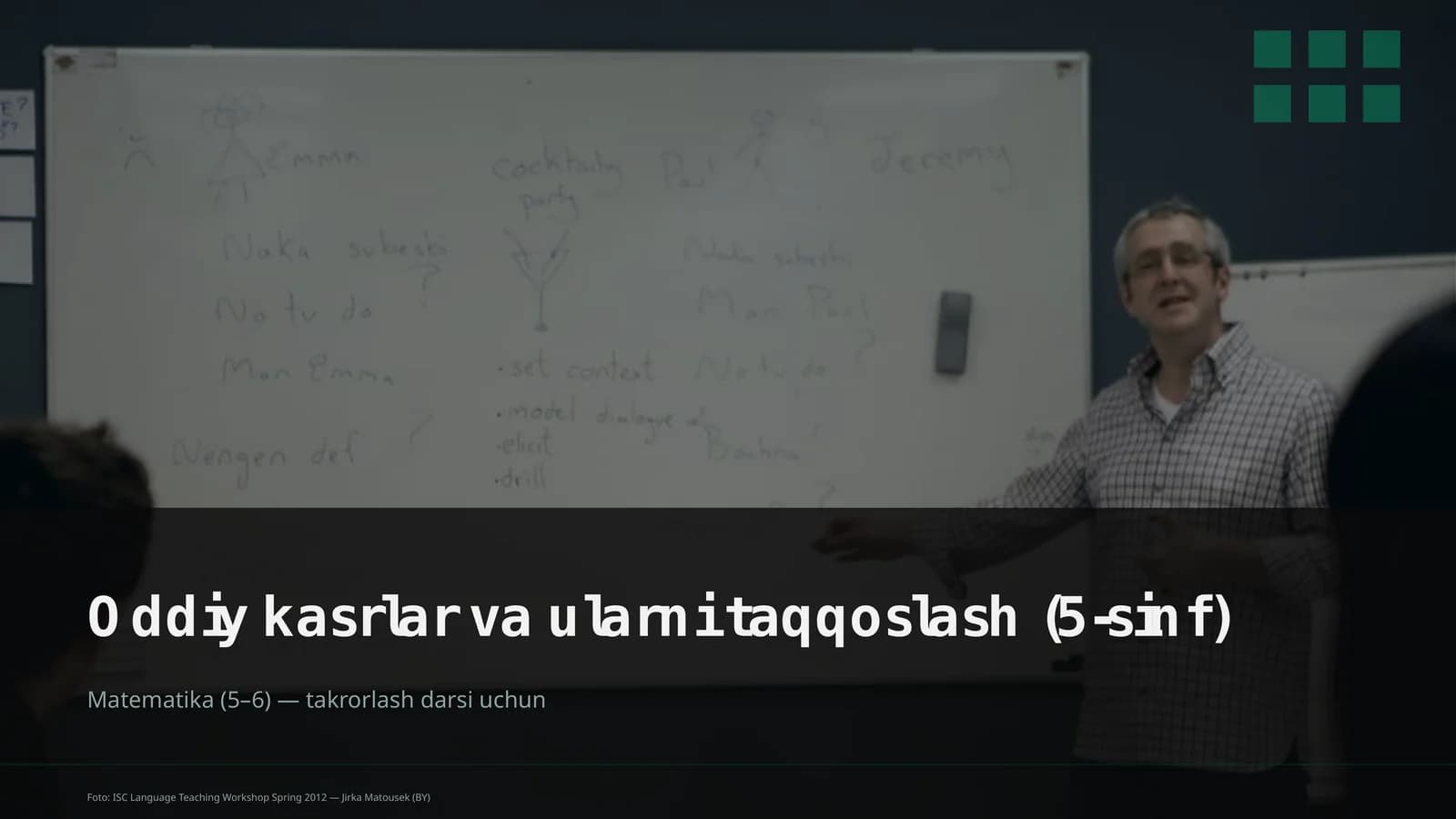 Oddiy kasrlar va ularni taqqoslash (5-sinf)