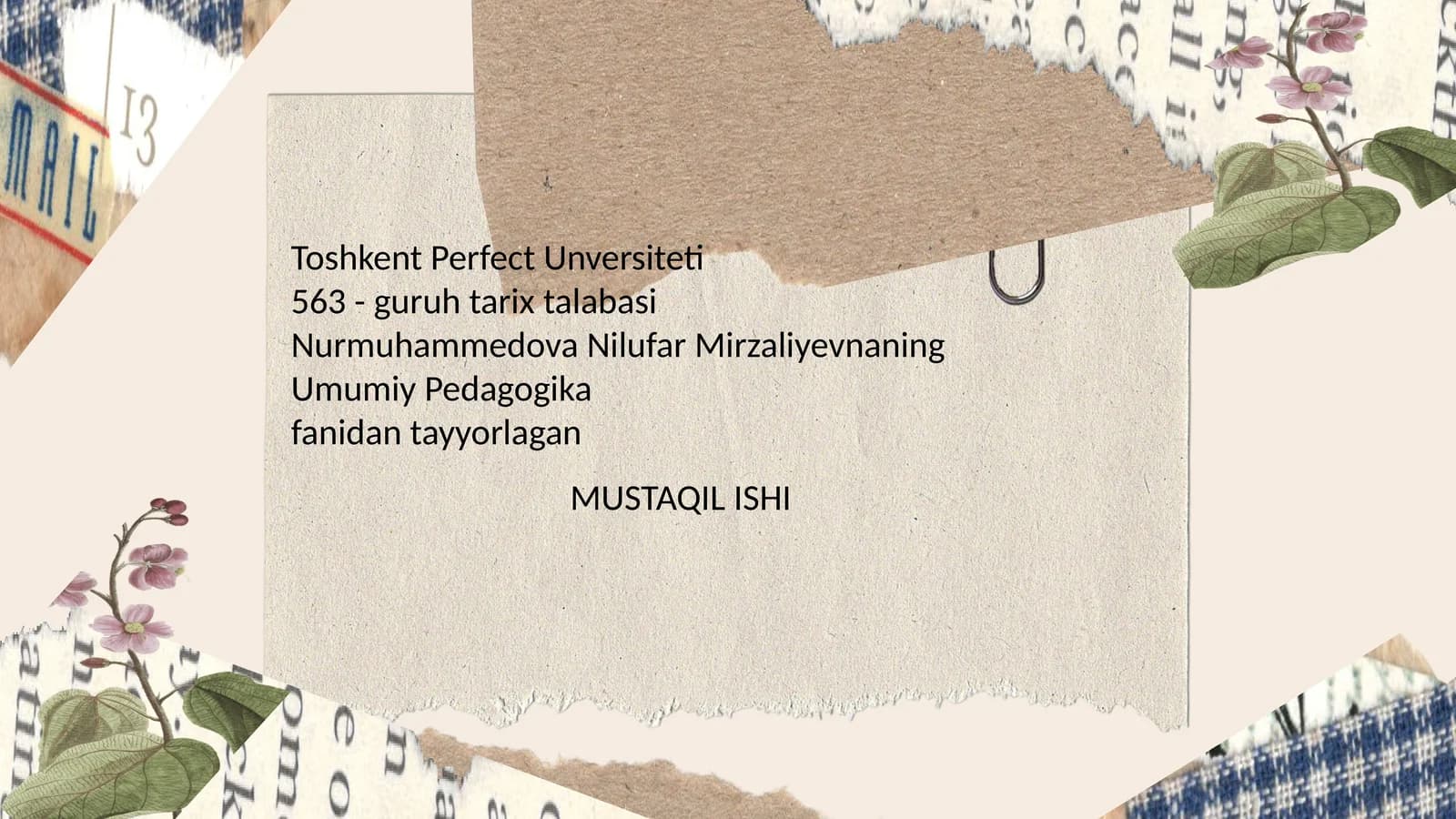 Ona tili - o'qish savodxonligi va uni o'qitish metodikasi