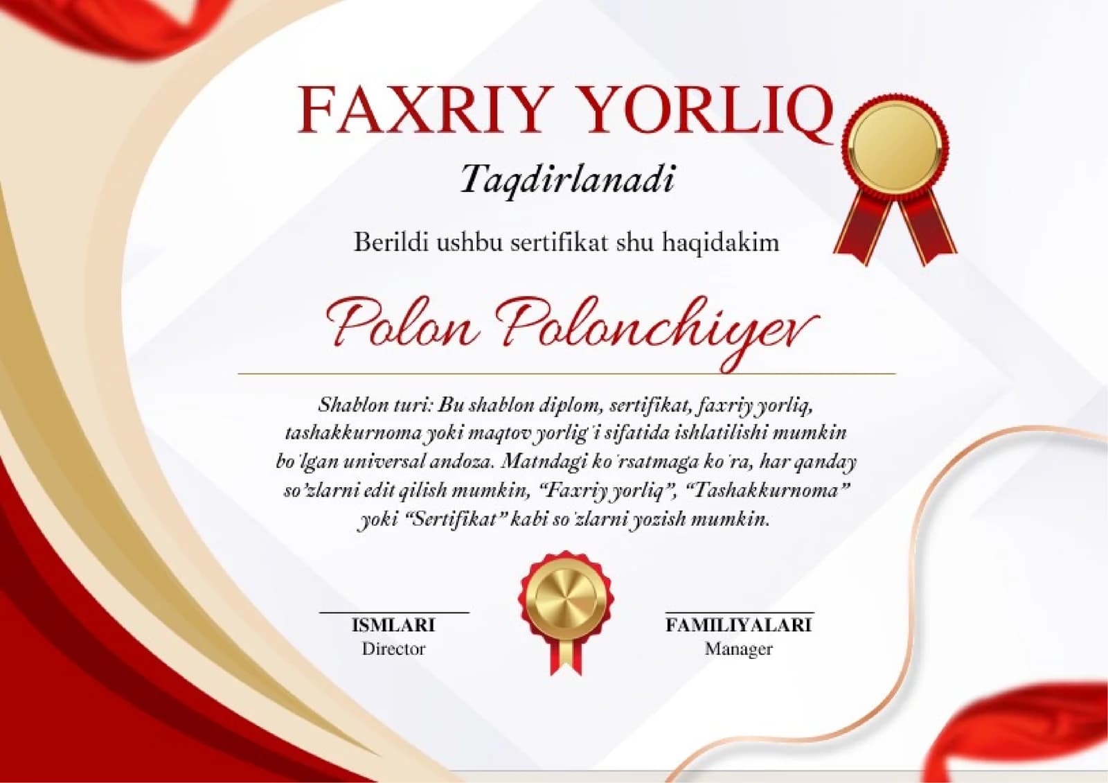 FAXRIY YORLIQ