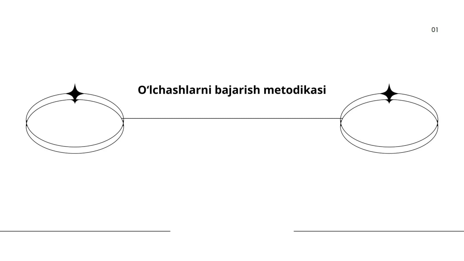 Oʻlchashlarni bajarish metodikasi