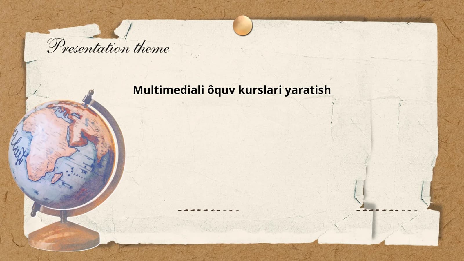 Multimediali ôquv kurslari yaratish