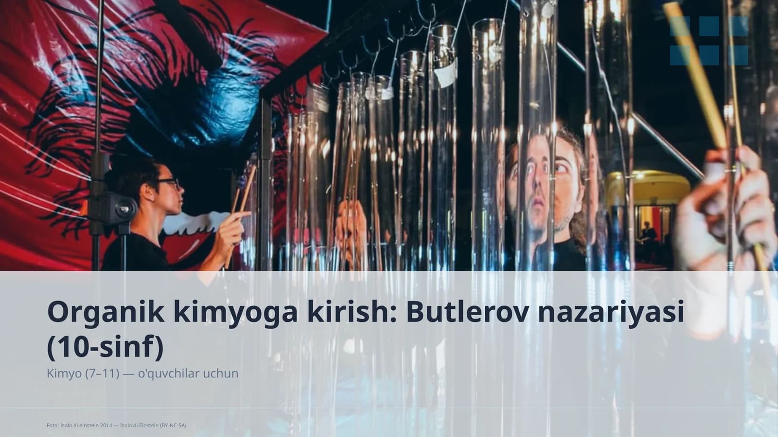 Organik kimyoga kirish: Butlerov nazariyasi (10-sinf)
