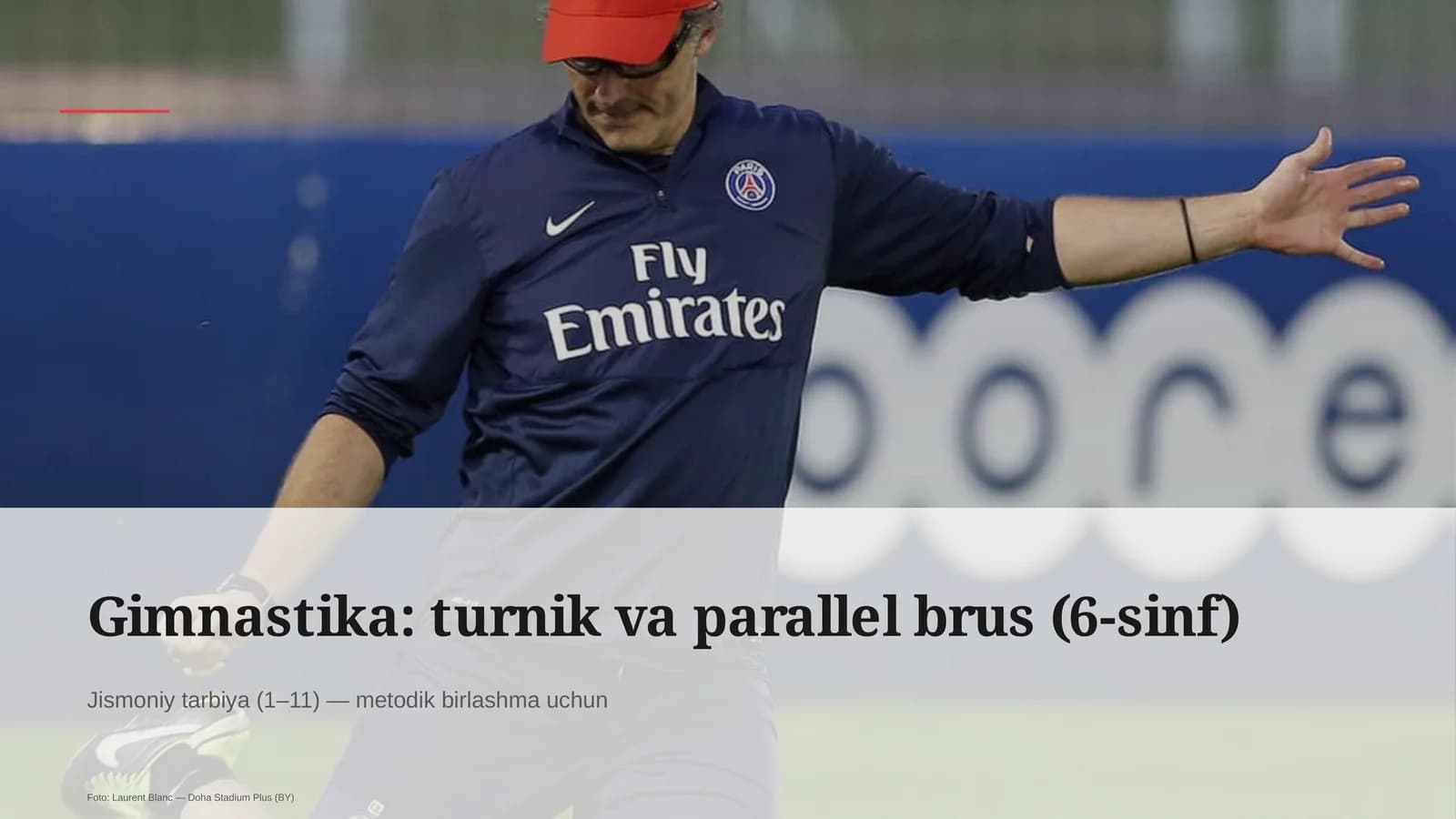 Gimnastika: turnik va parallel brus (6-sinf)