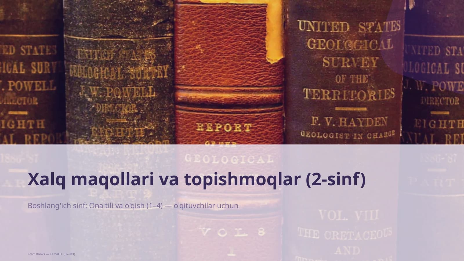 Xalq maqollari va topishmoqlar (2-sinf)