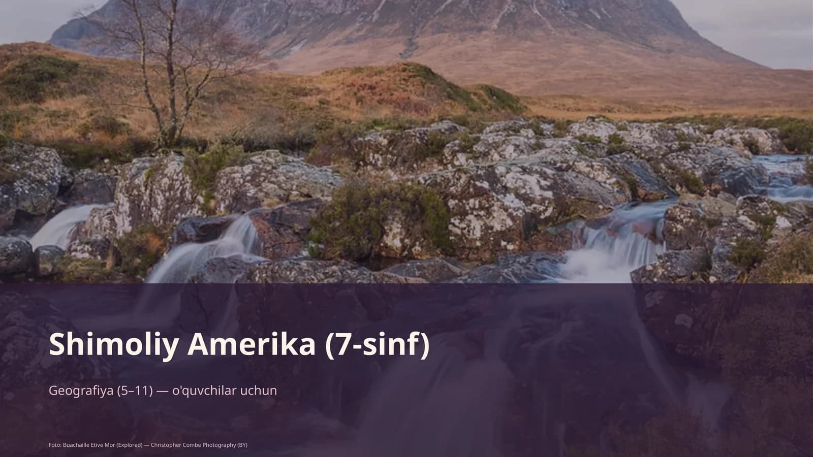 Shimoliy Amerika (7-sinf)