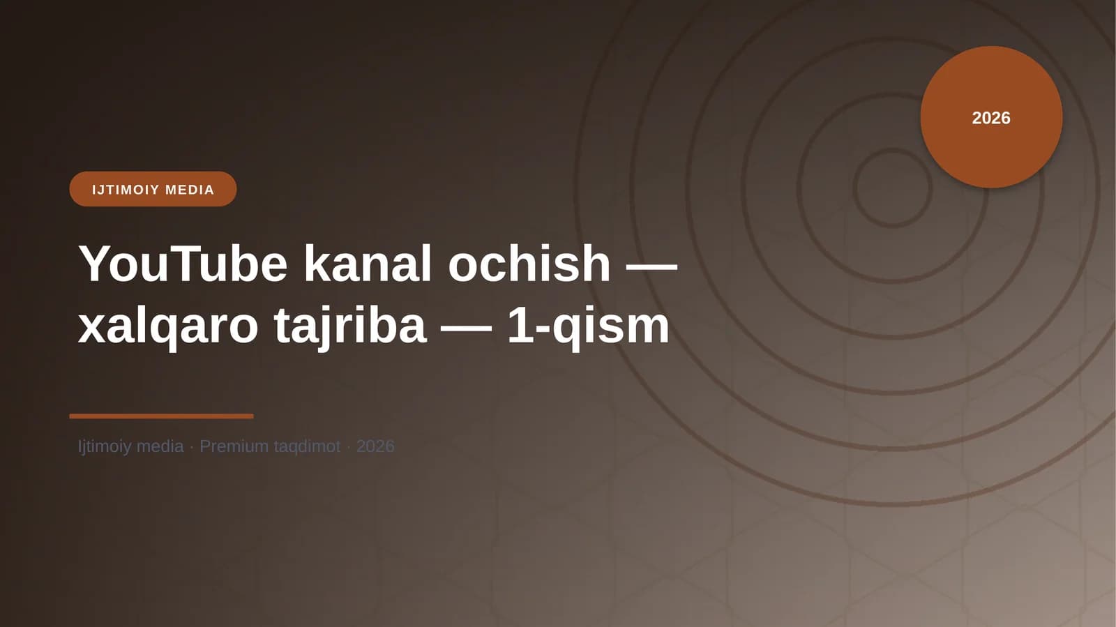 IJTIMOIY MEDIA