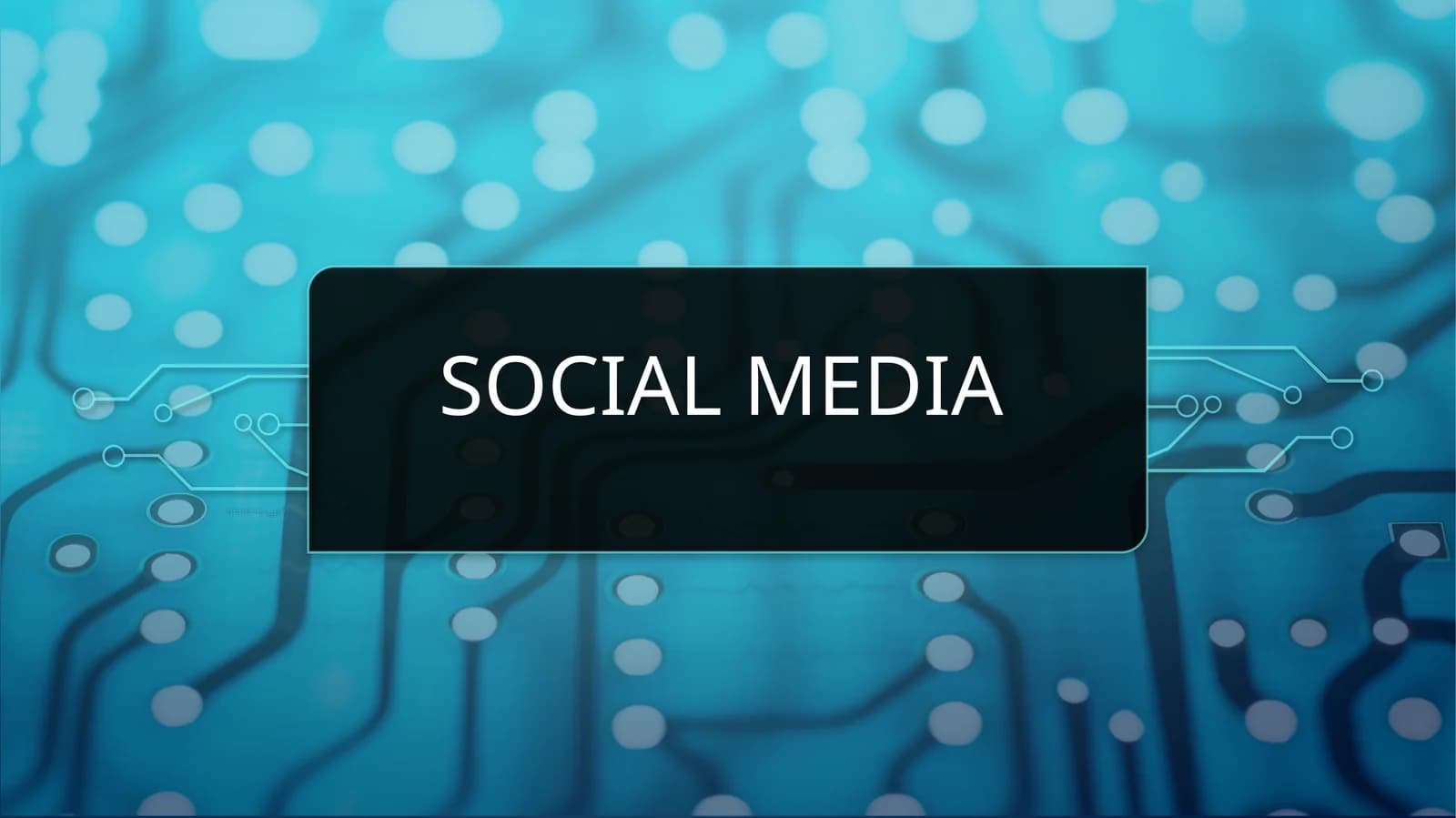 Social Media — PowerPoint Presentation