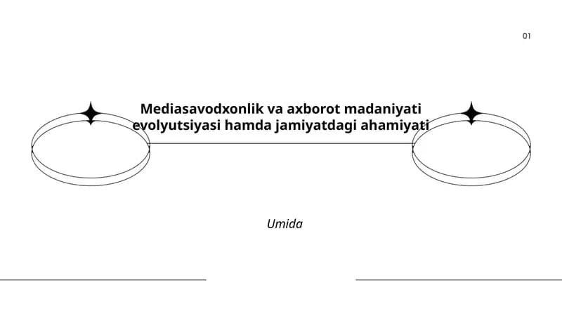 Mediasavodxonlik va axborot madaniyati evolyutsiyasi hamda jamiyatdagi ahamiyati