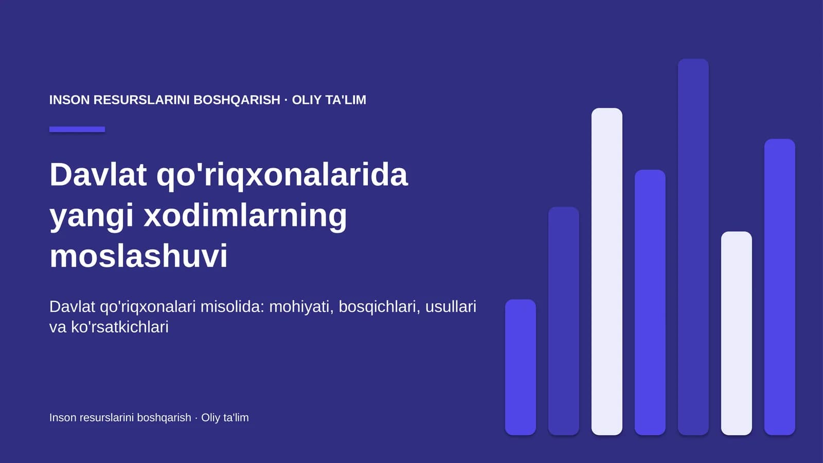 Yangi xodimlarning moslashuvi: mohiyati