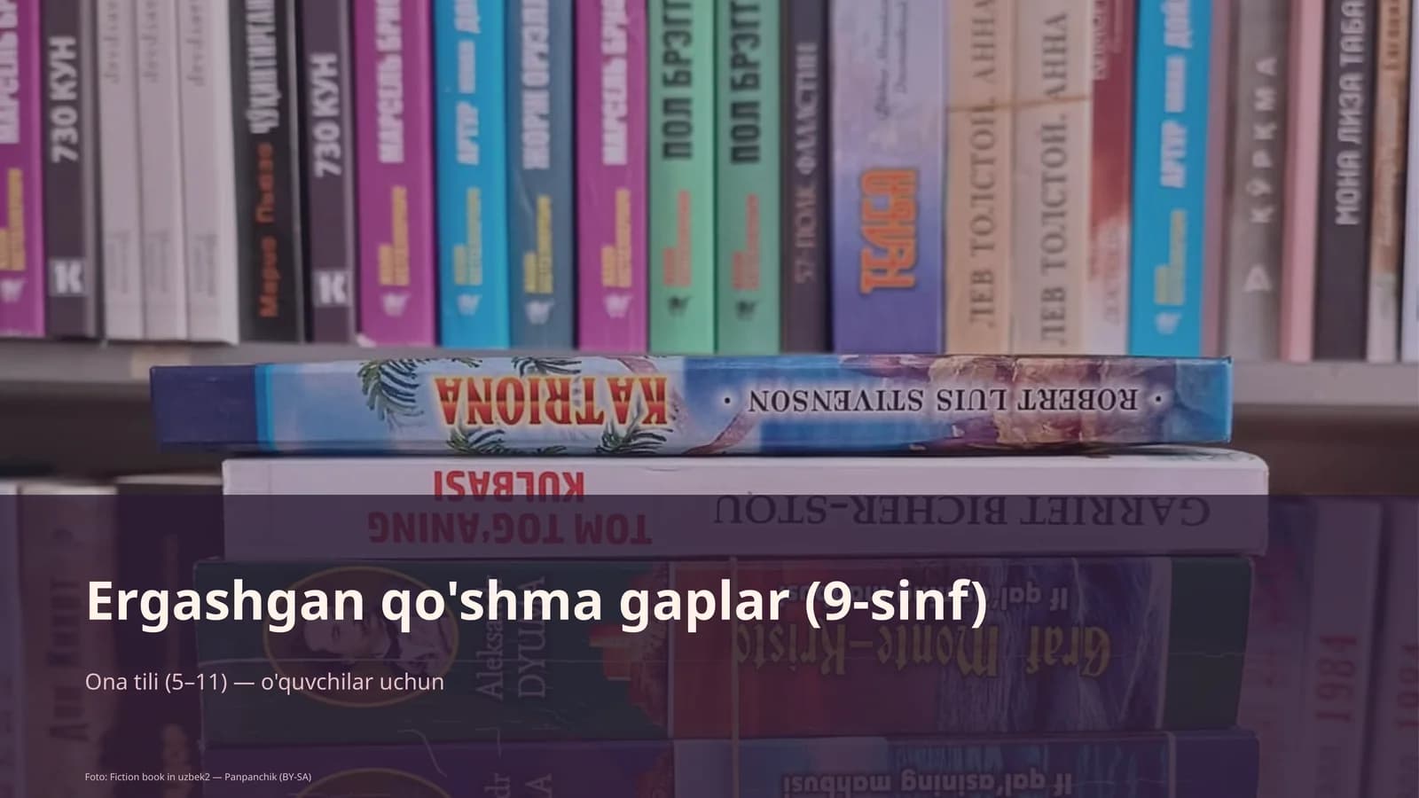 Ergashgan qo'shma gaplar (9-sinf)