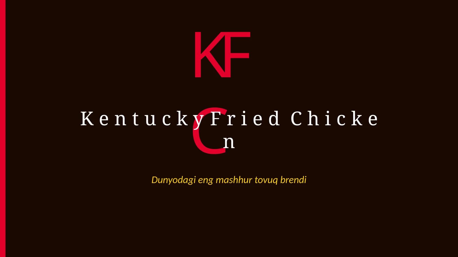 KFC Kentucky Fried Chicken