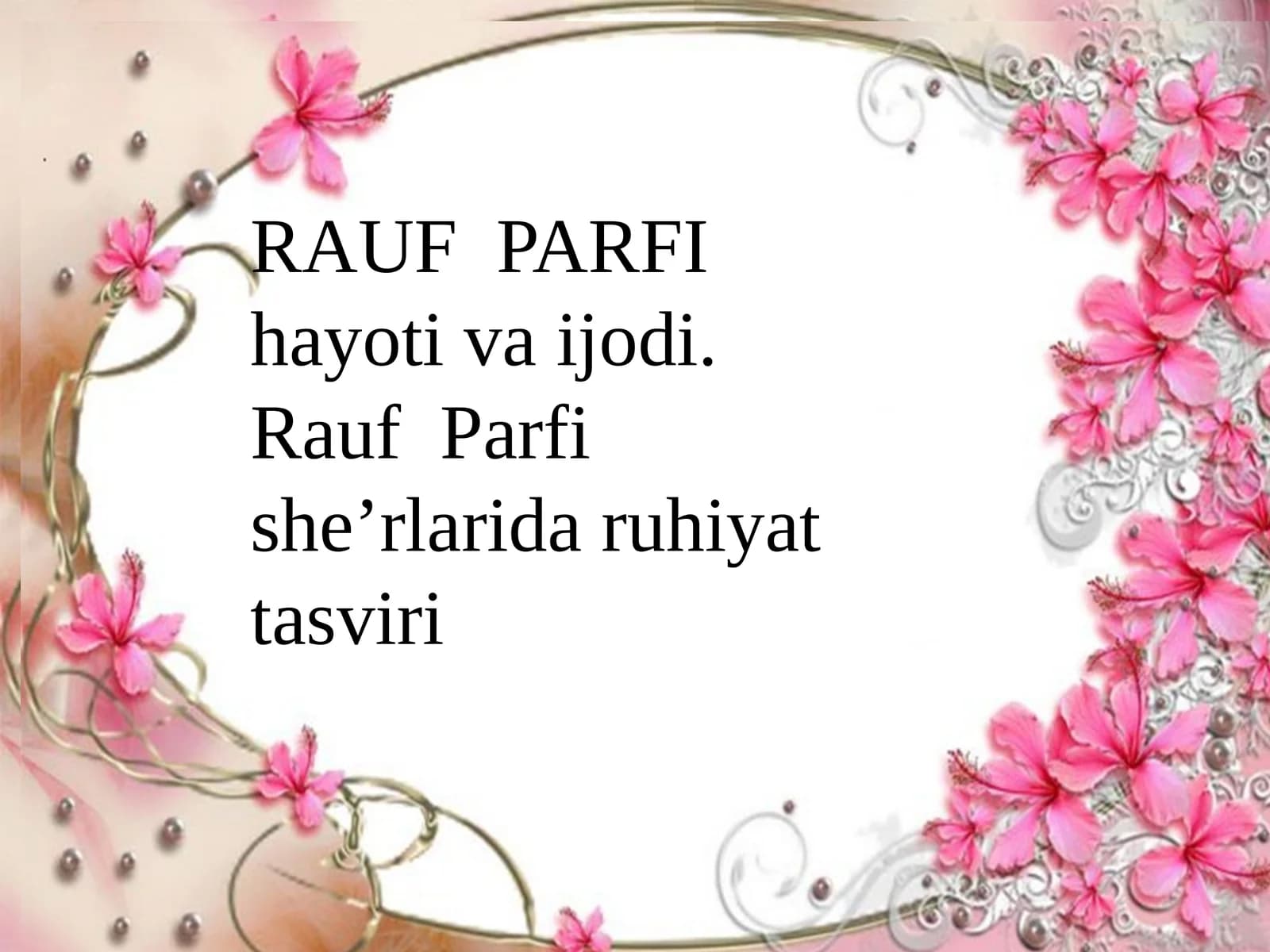 O’zbek adabiyoti tarixidan mustaqil ishi