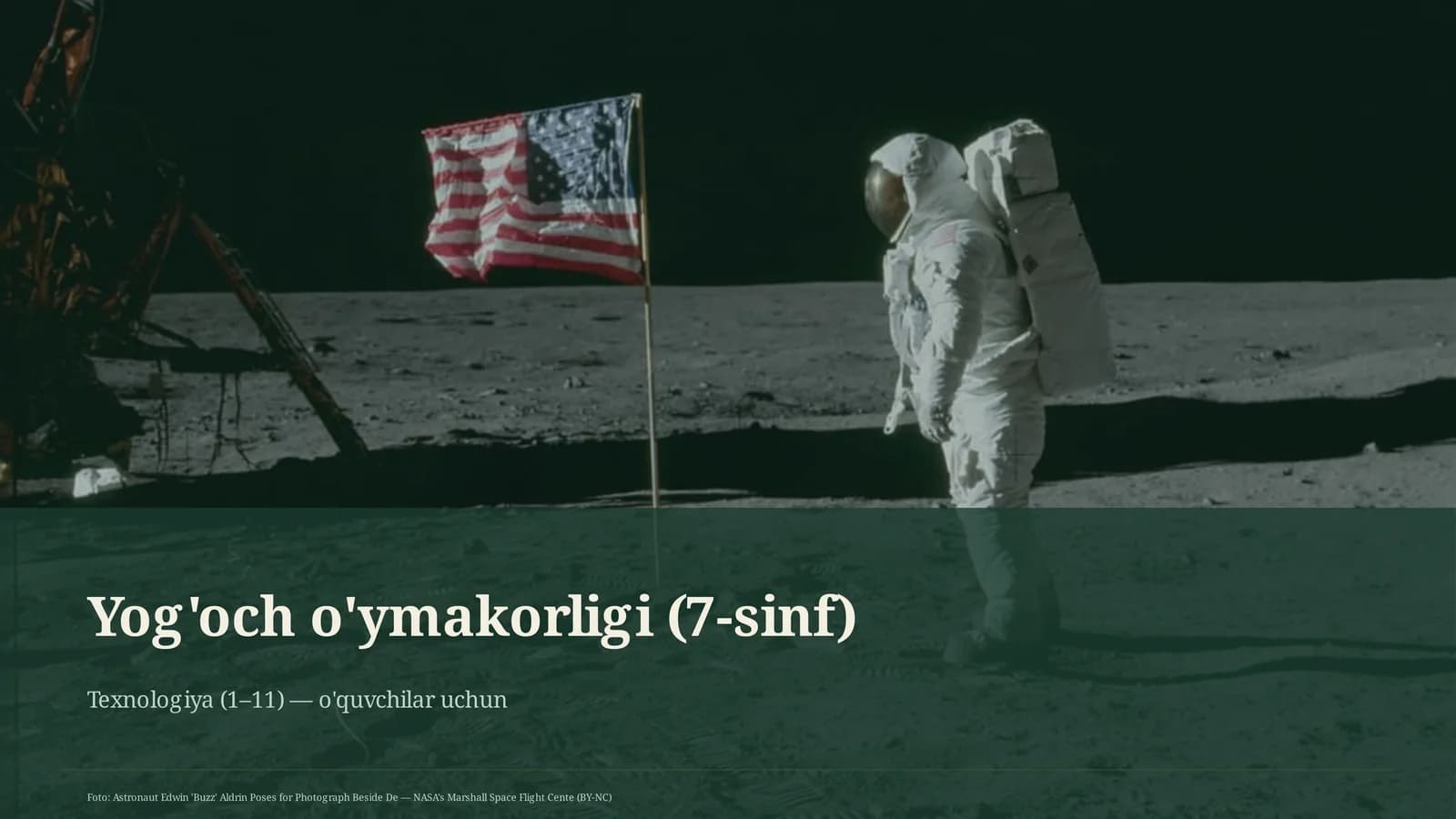 Yog'och o'ymakorligi (7-sinf)