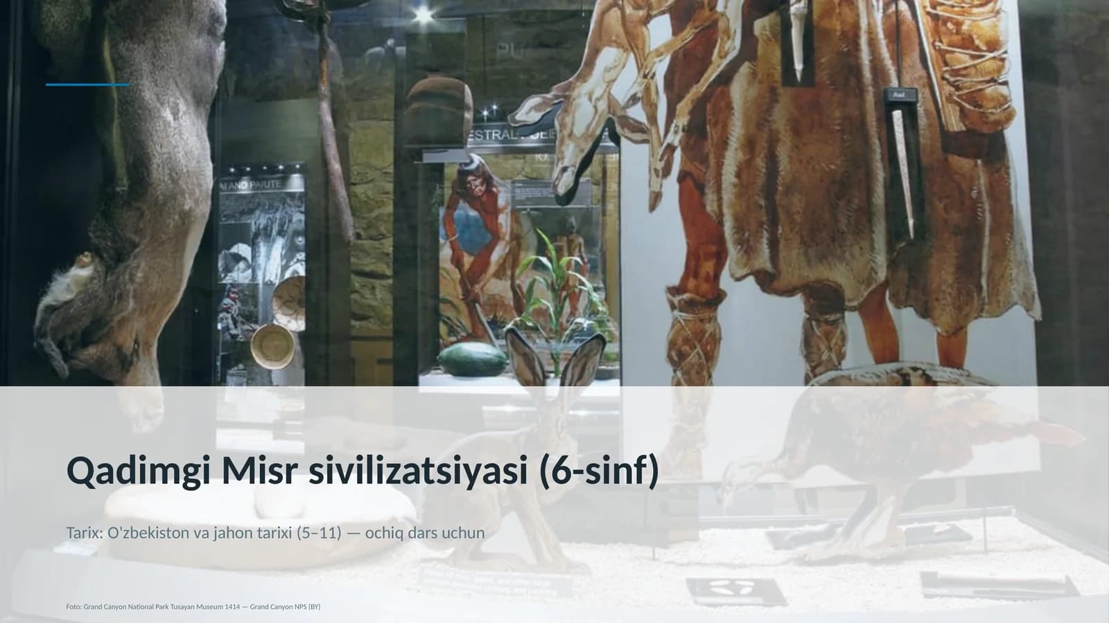 Qadimgi Misr sivilizatsiyasi (6-sinf)