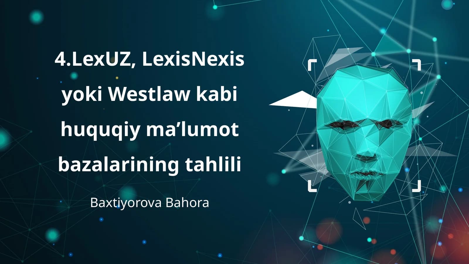 LexUZ, LexisNexis va Westlaw kabi huquqiy ma’lumot bazalarining tahlili