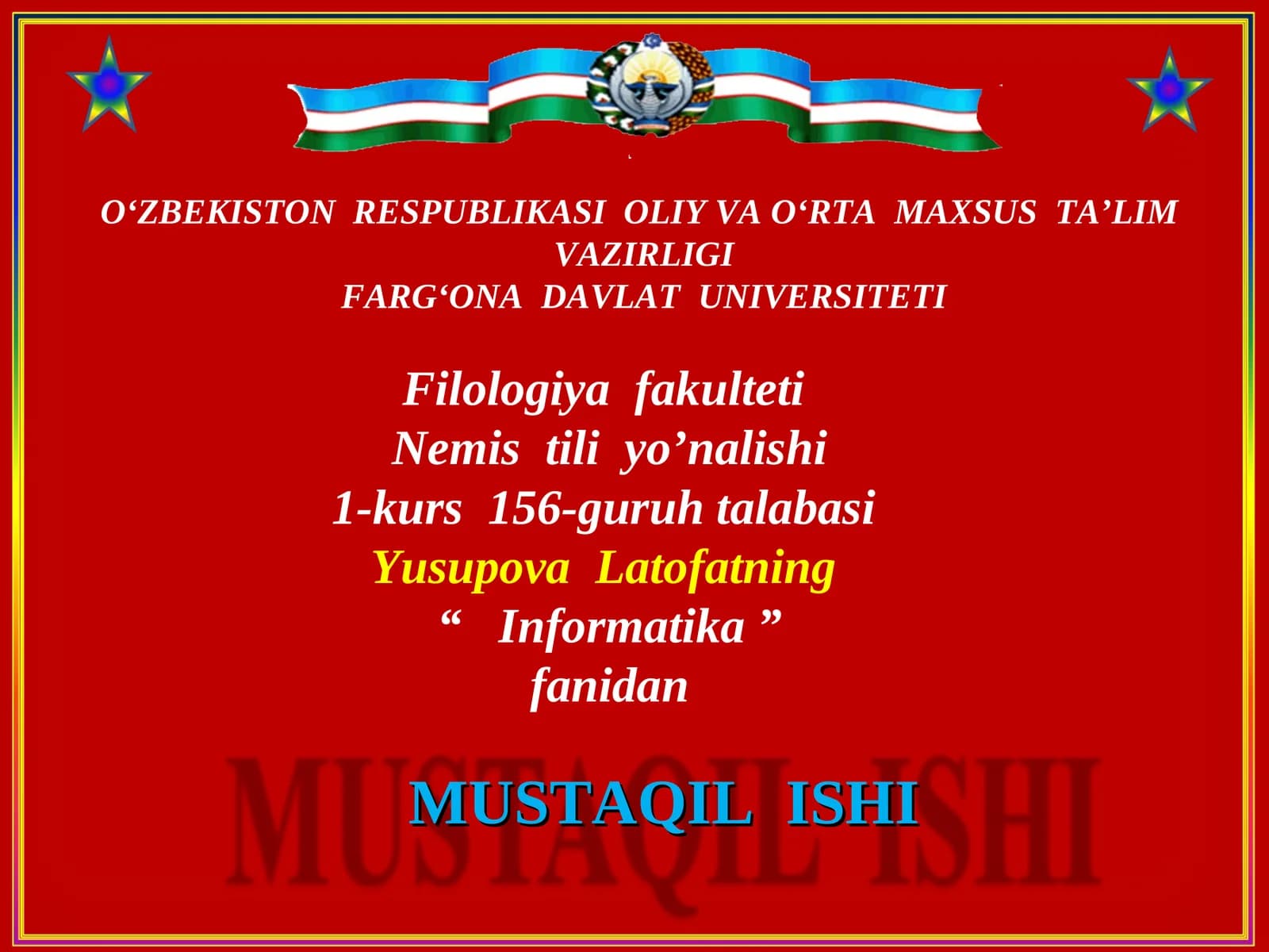 MS DOS haqida tushuncha