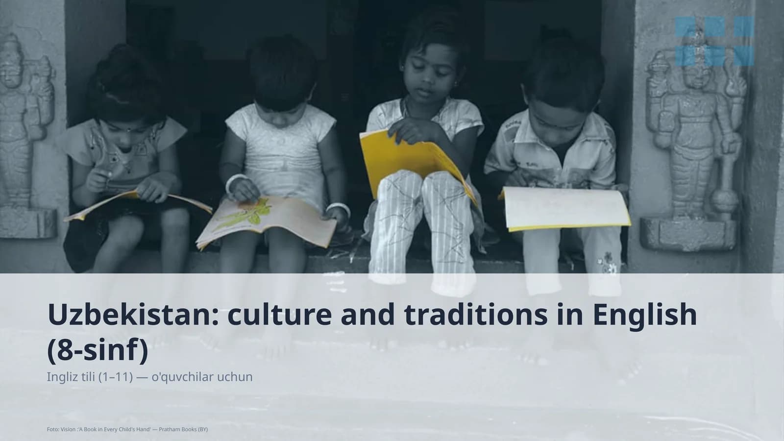 Uzbekistan: culture and traditions in English (8-sinf)