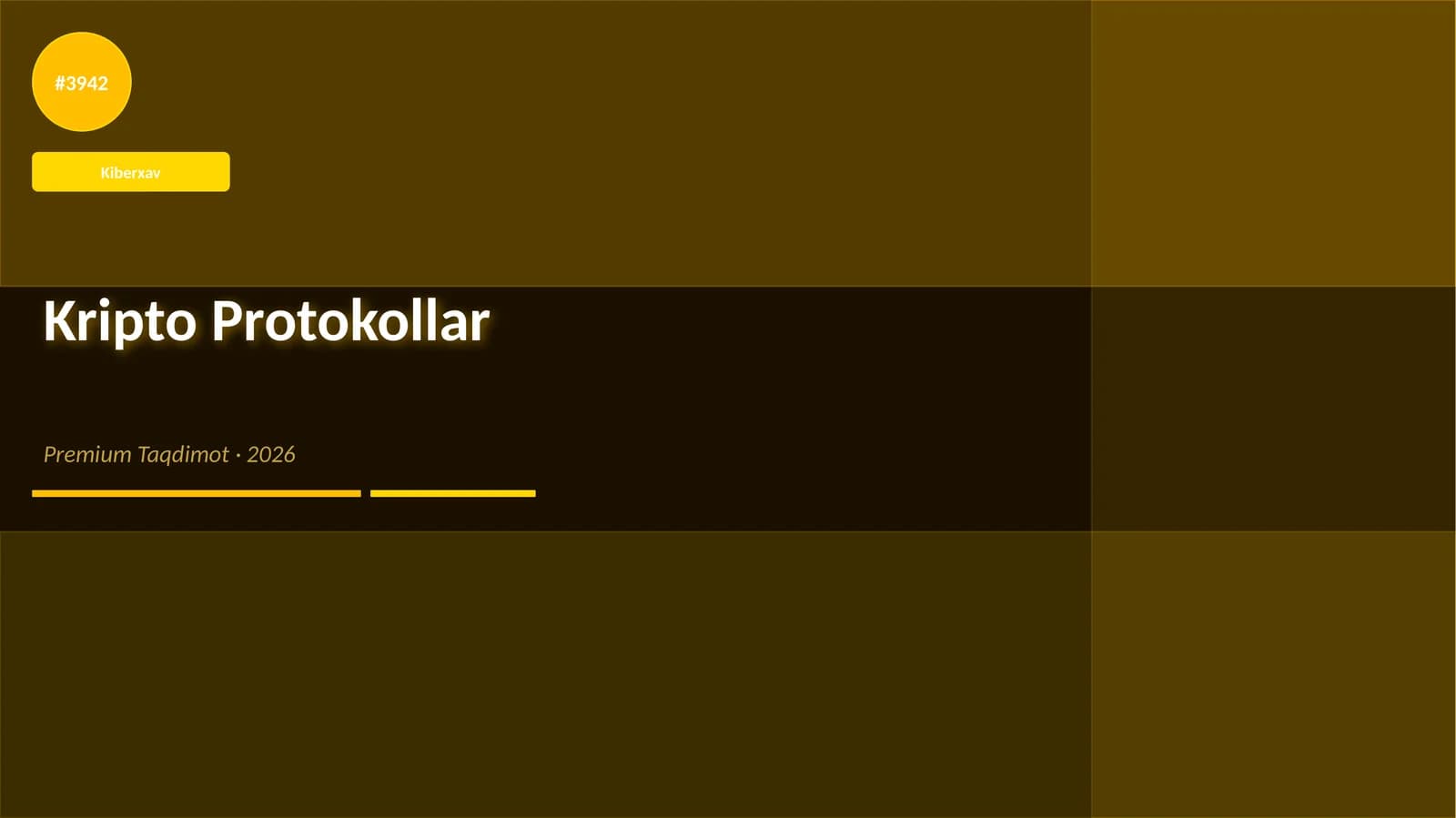 Kripto Protokollar