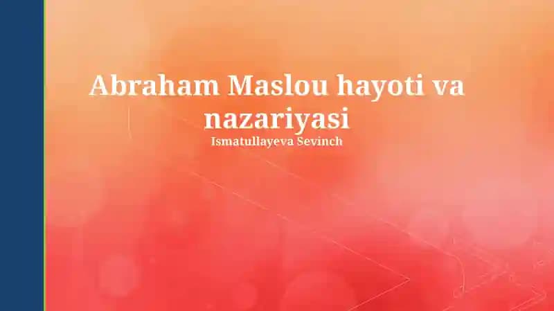 Xavfsizlik ehtiyojlari