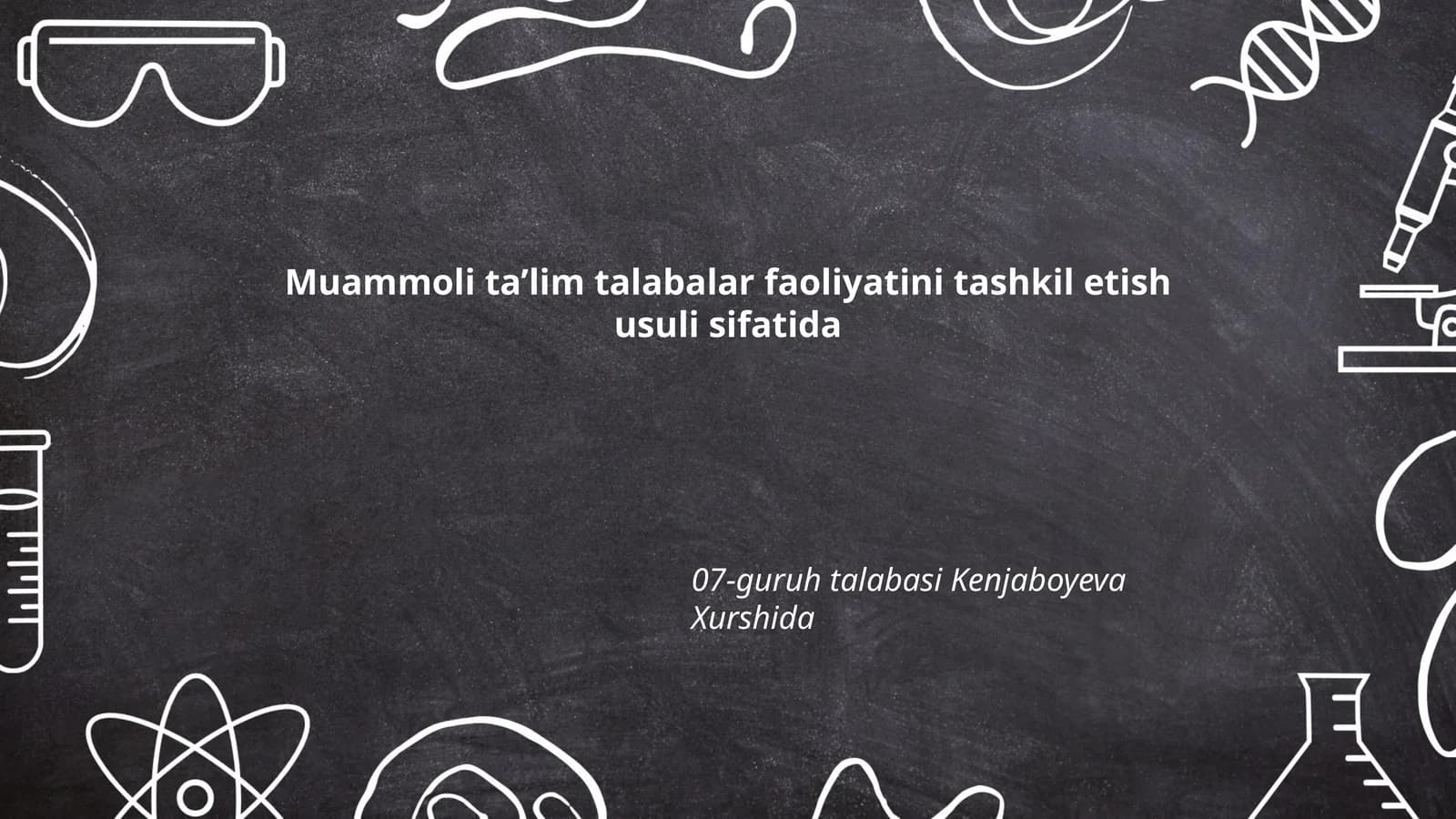 Muammoli ta’limning nazariy asoslari va pedagogik printsiplari