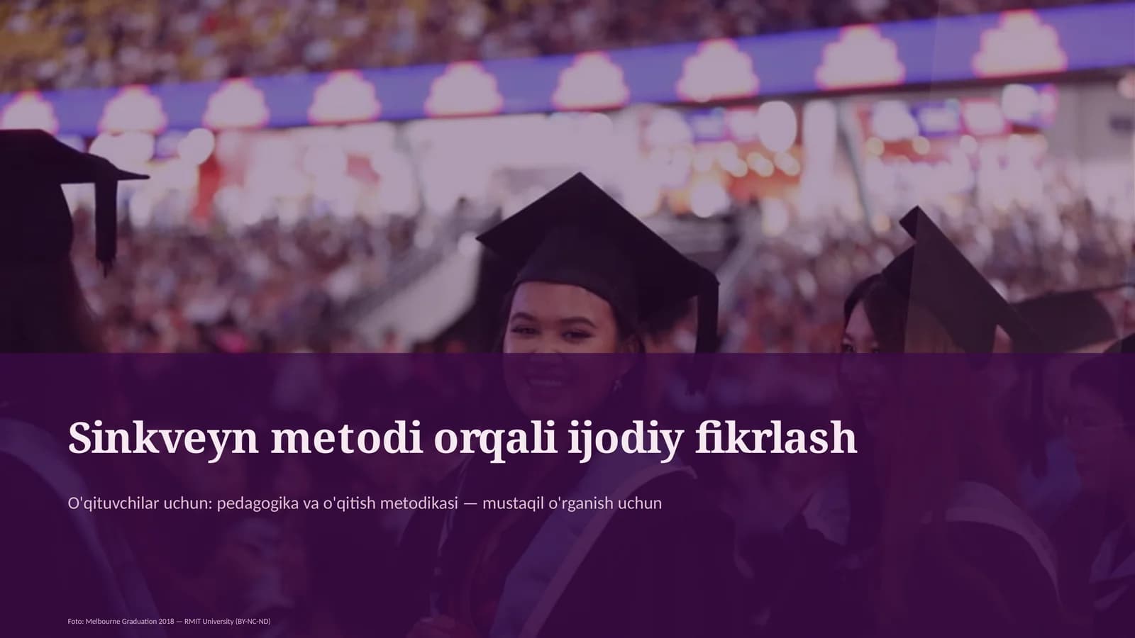 Sinkveyn metodi orqali ijodiy fikrlash