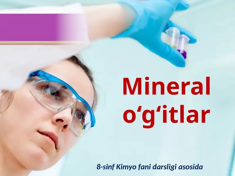 Mineralo‘g‘itlar
