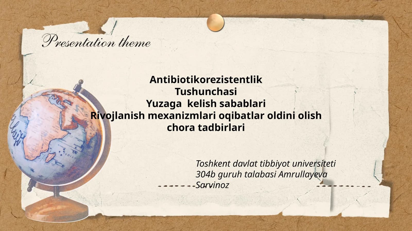 Antibiotikorezistentlik