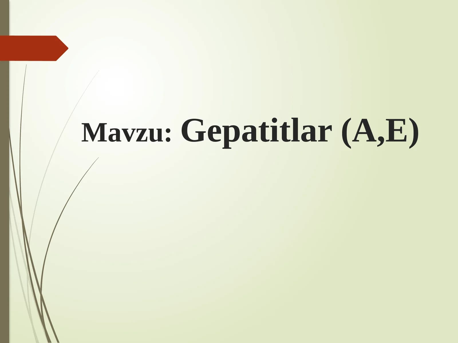Gepatitlar