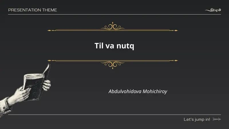 Til va nutq