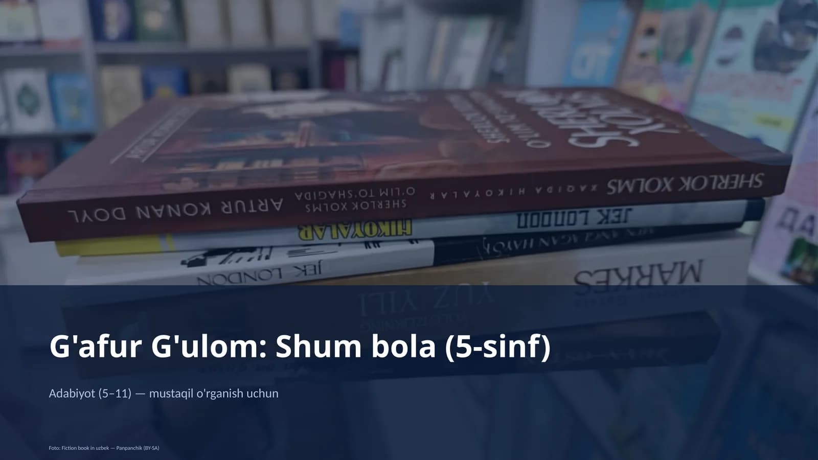 G'afur G'ulom: Shum bola (5-sinf)
