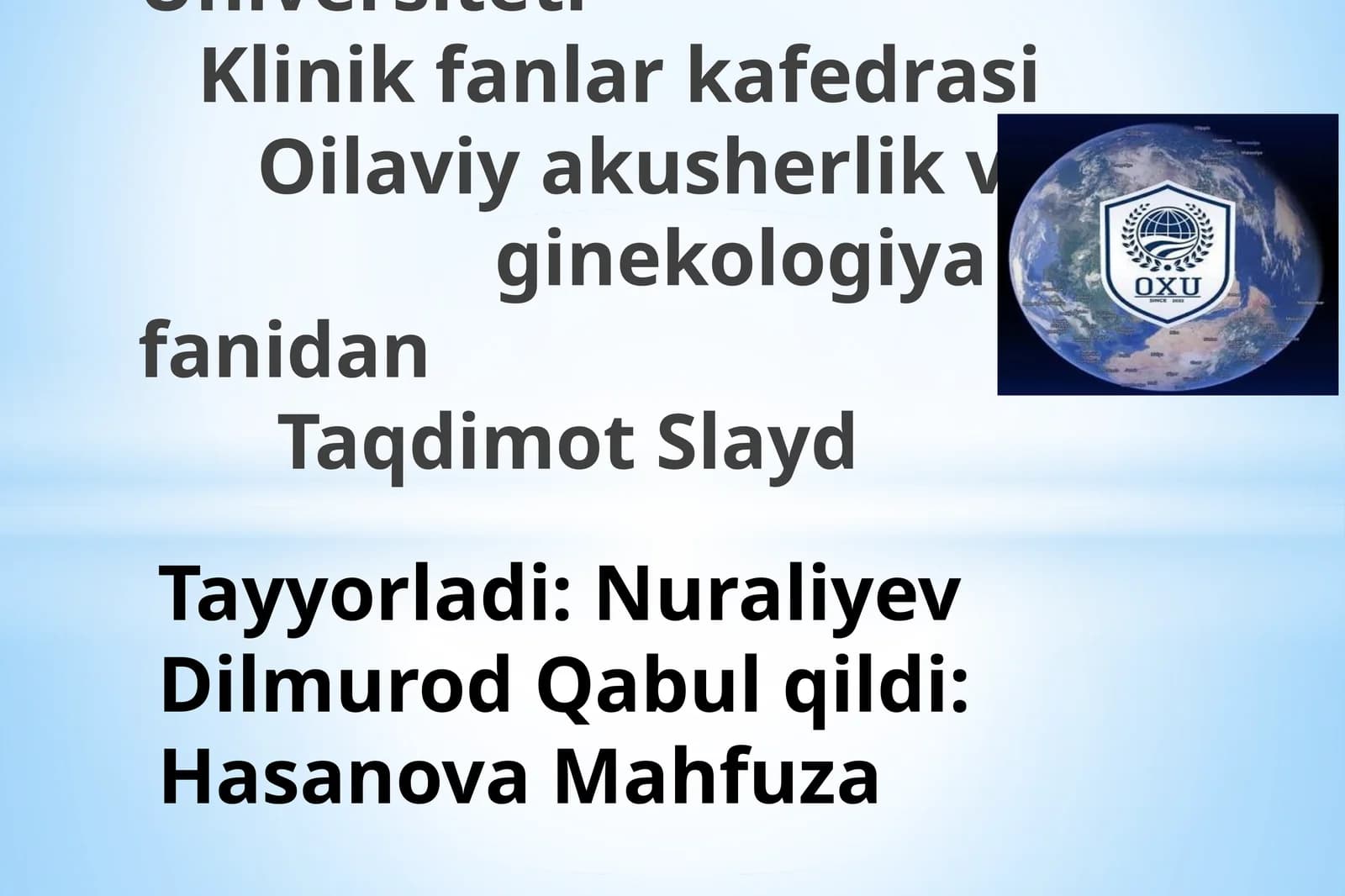 Trofoblastik kasalliklar