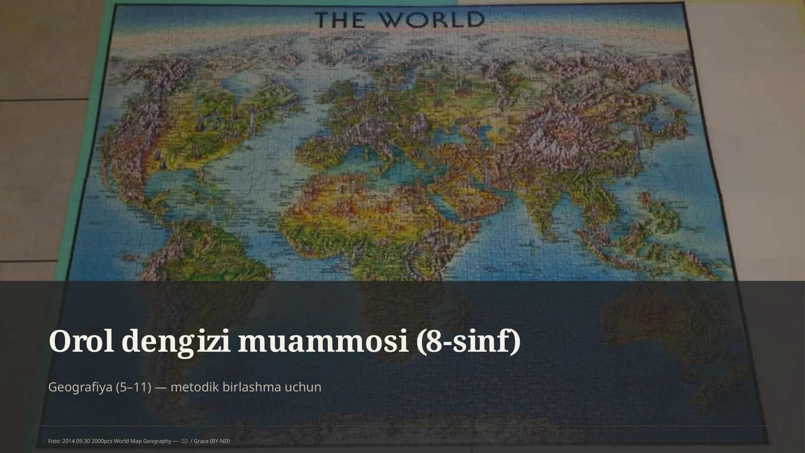Orol dengizi muammosi (8-sinf)