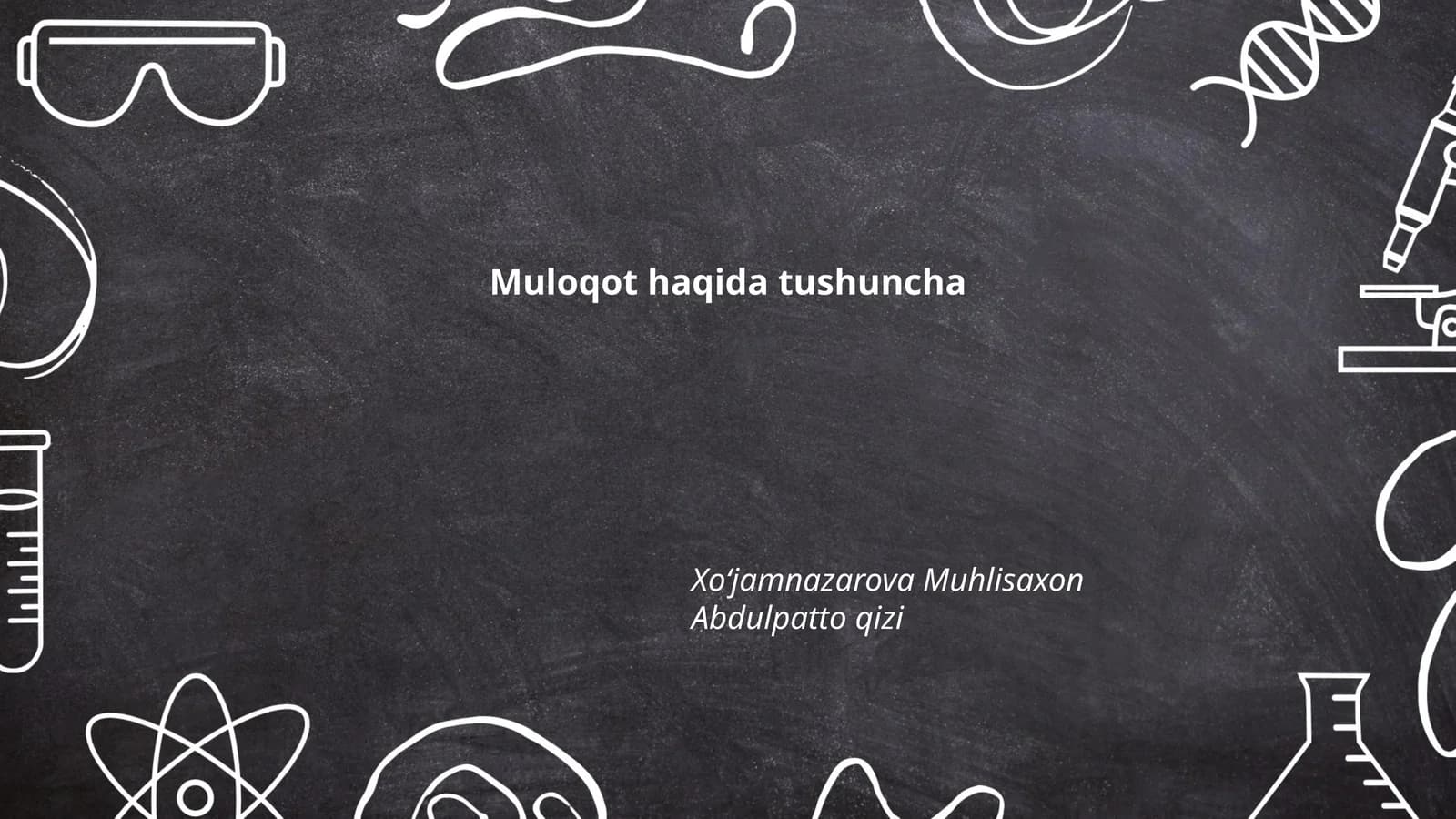 Muloqot turlari