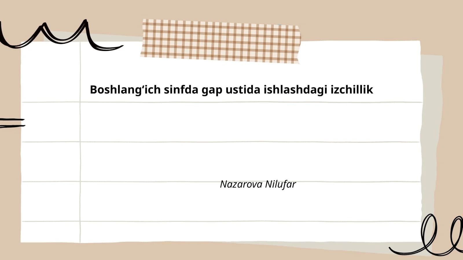 Gapning tuzilishi