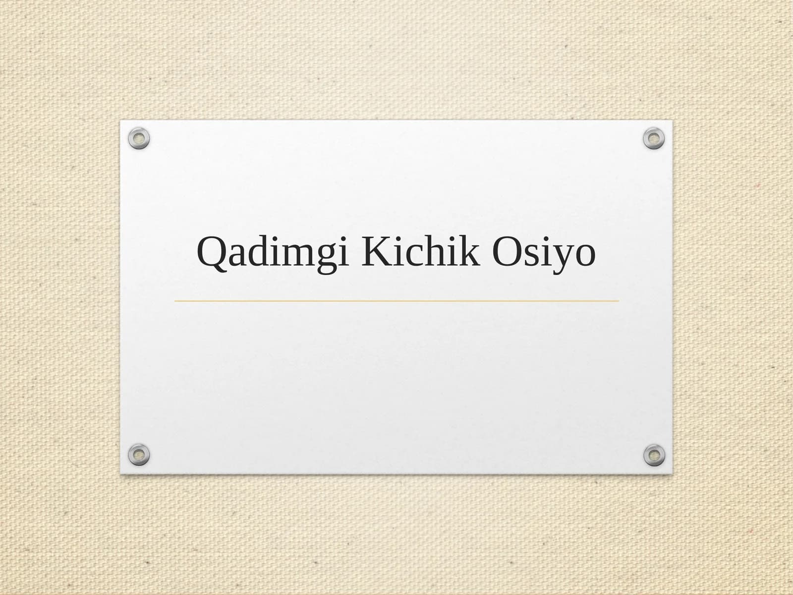 Qadimgi Kichik Osiyo (Tarix)