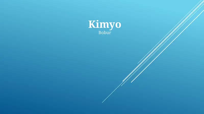 Kimyo
