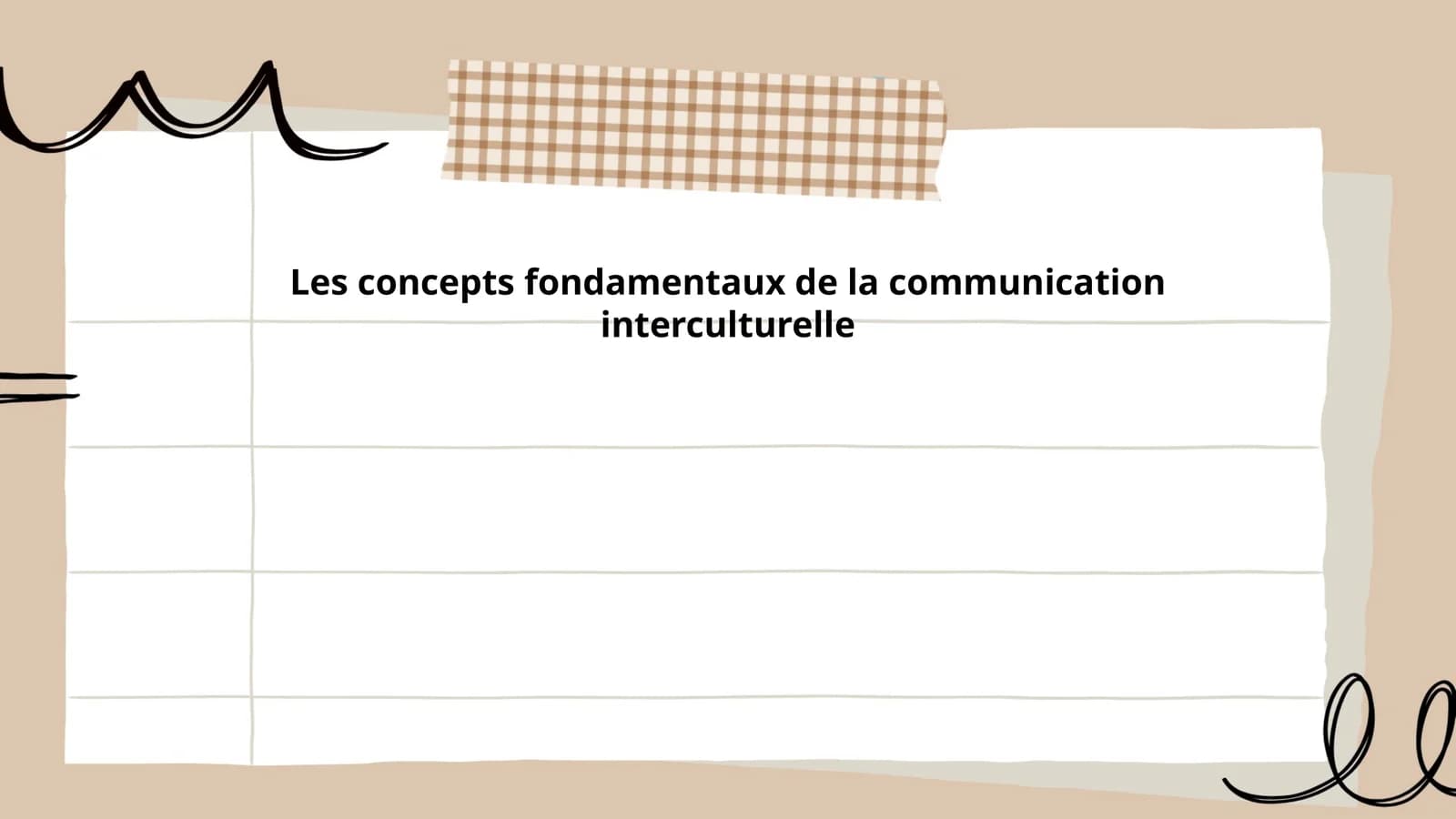 Les concepts fondamentaux de la communication interculturelle