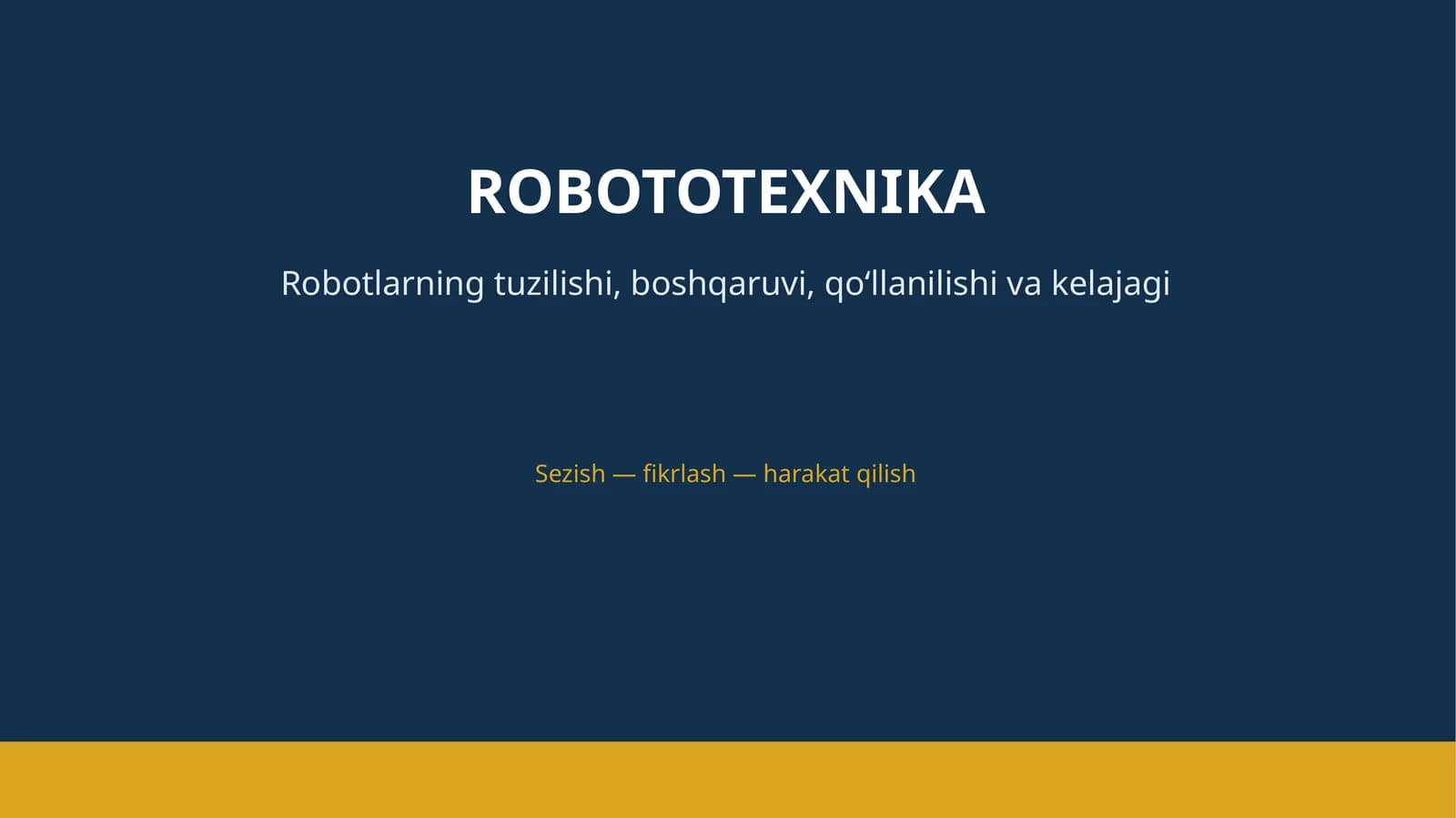 ROBOTOTEXNIKA