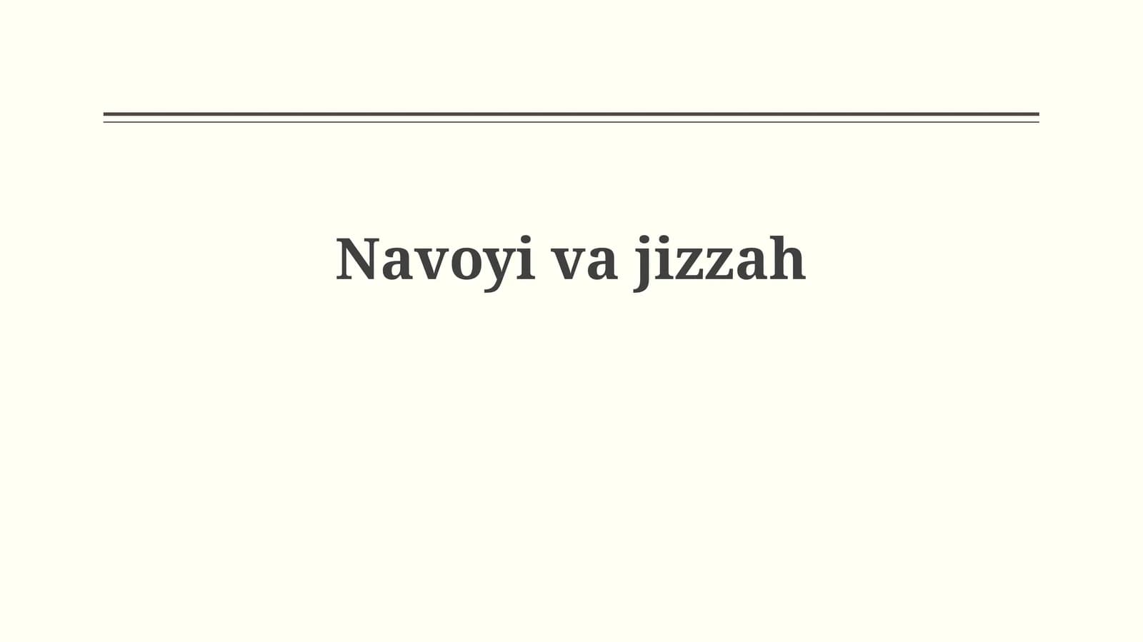 Navoyivajizzah