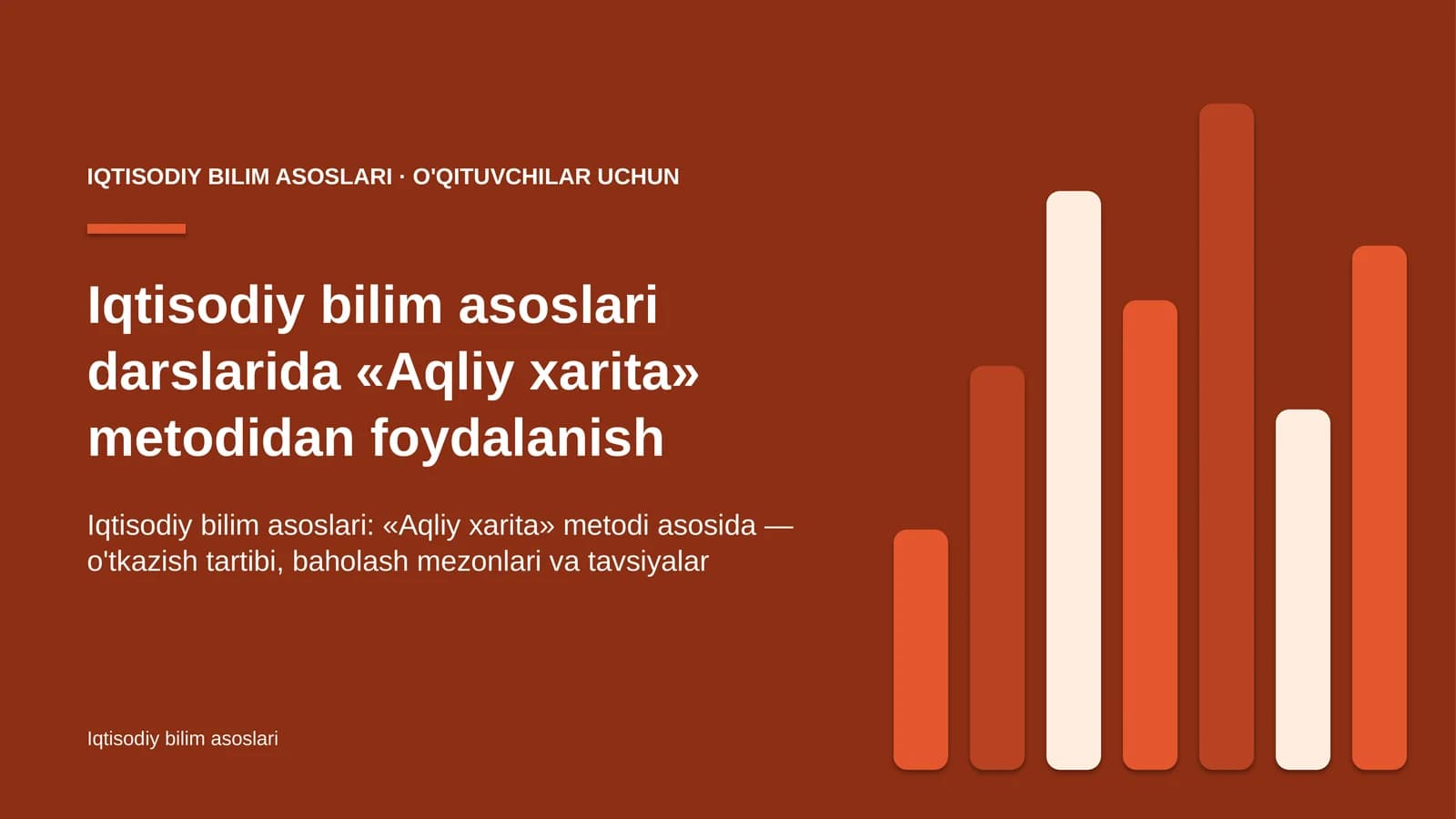 iqtisodiy bilim asoslari darslarida aqliy xarita metodidan foydalanish 7644