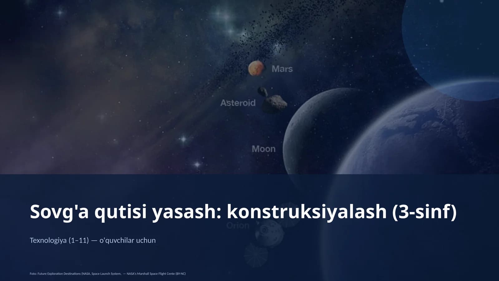 Texnologiya (1– 11) — o'quvchilar uchun