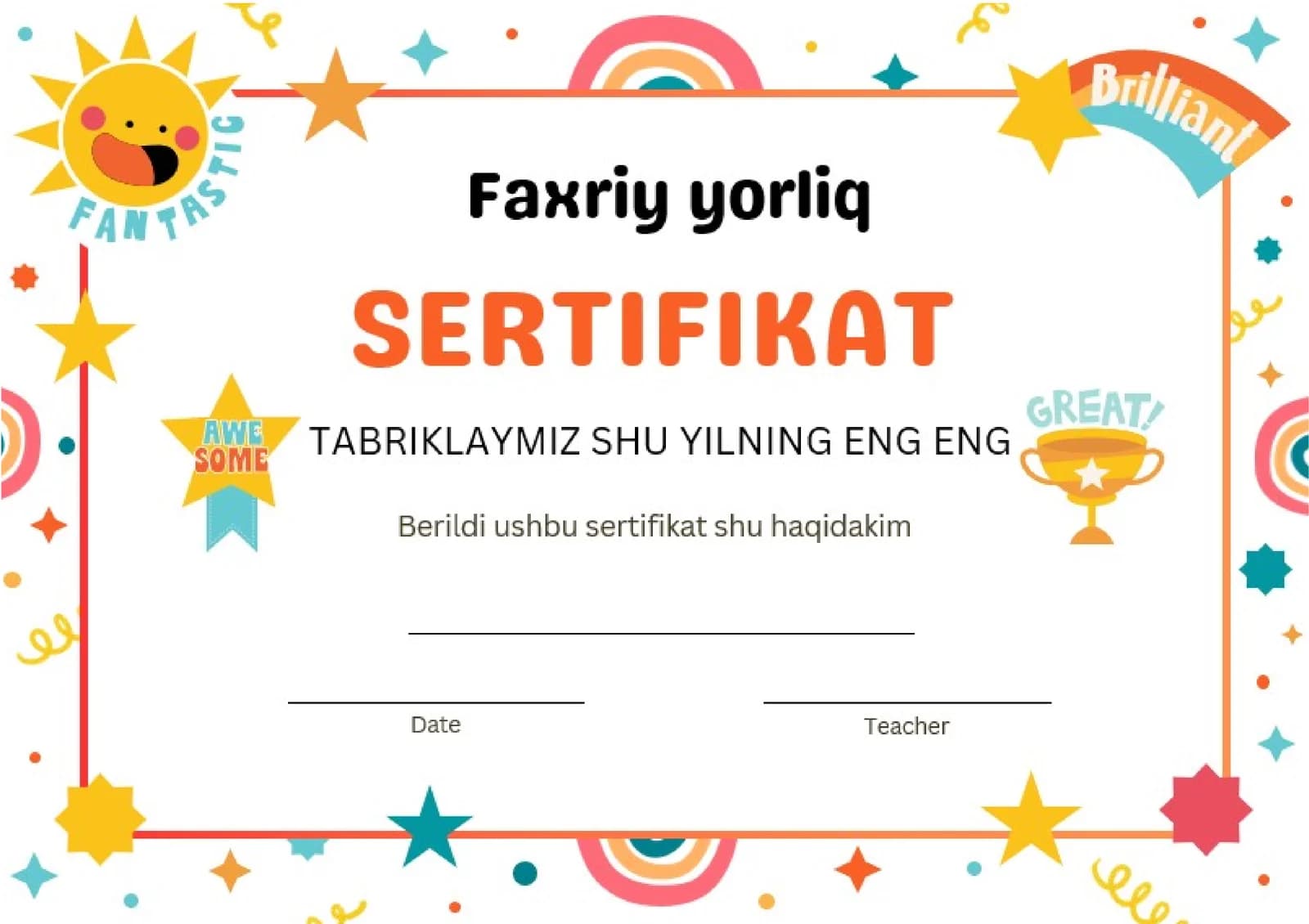 FAXRIY YORLIQ