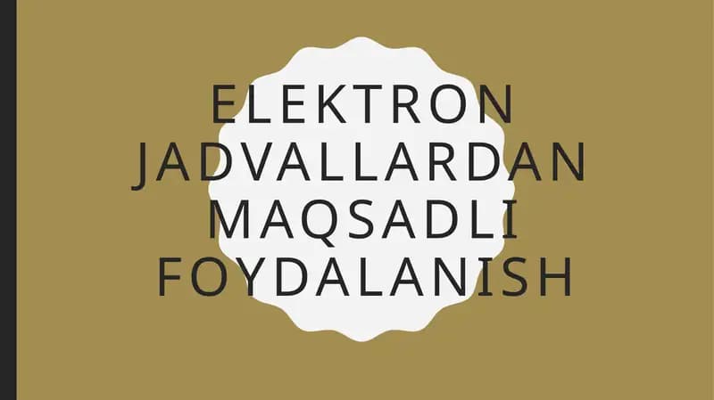 Elektronjadvaldanfoydalanish