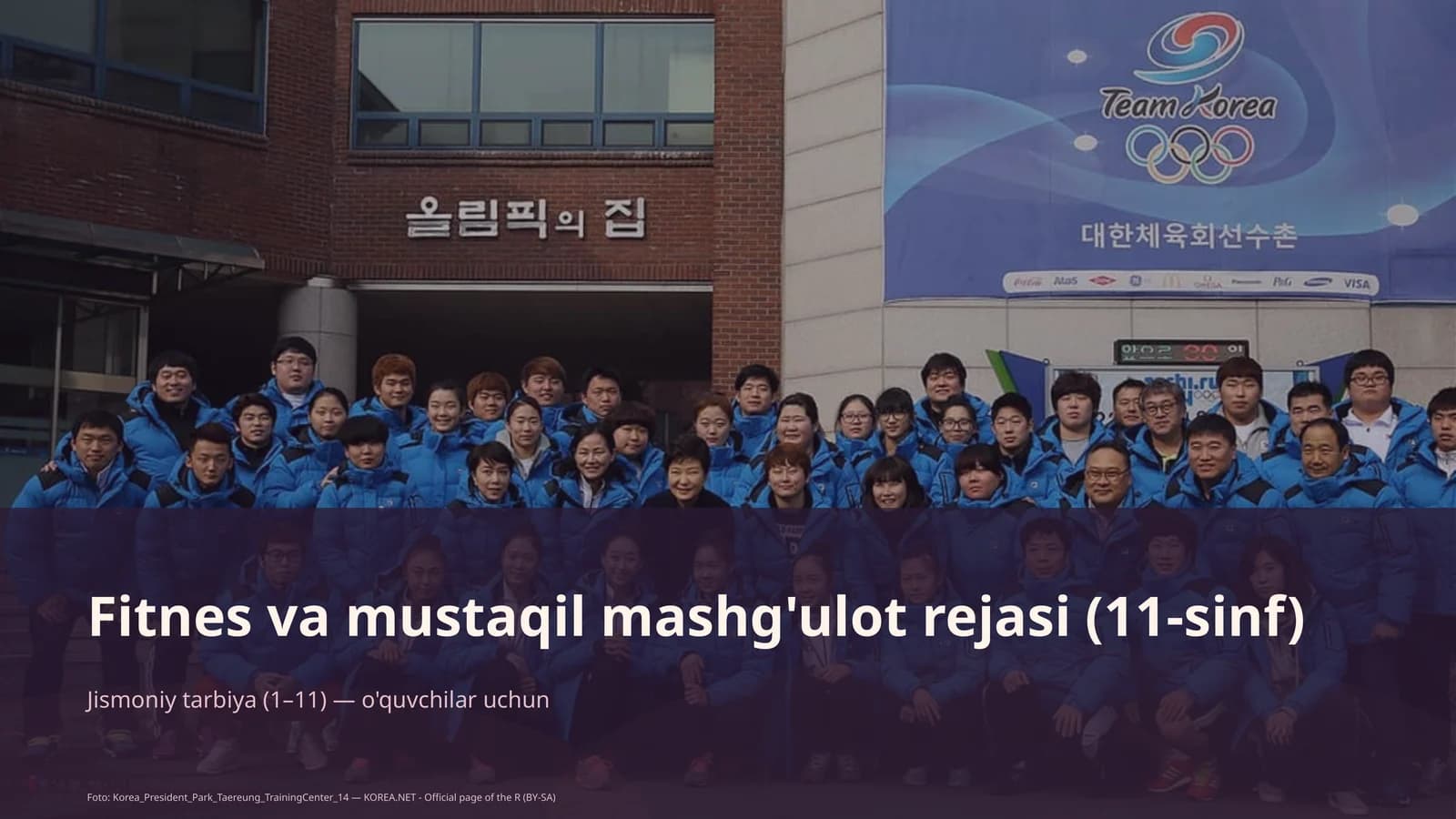 Fitnes va mustaqil mashg'ulot rejasi (11-sinf)