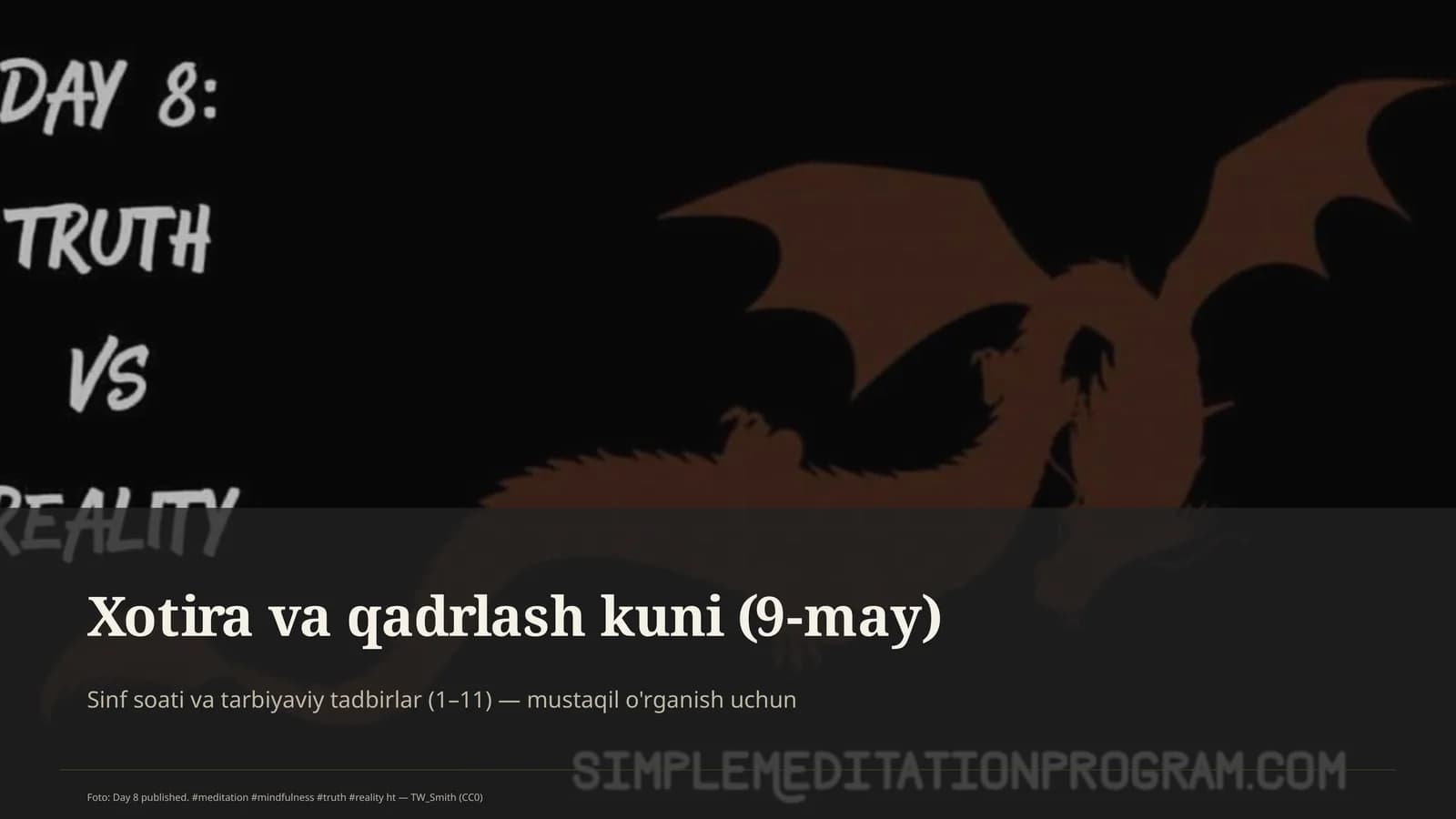 Xotira va qadrlash kuni (9-may)