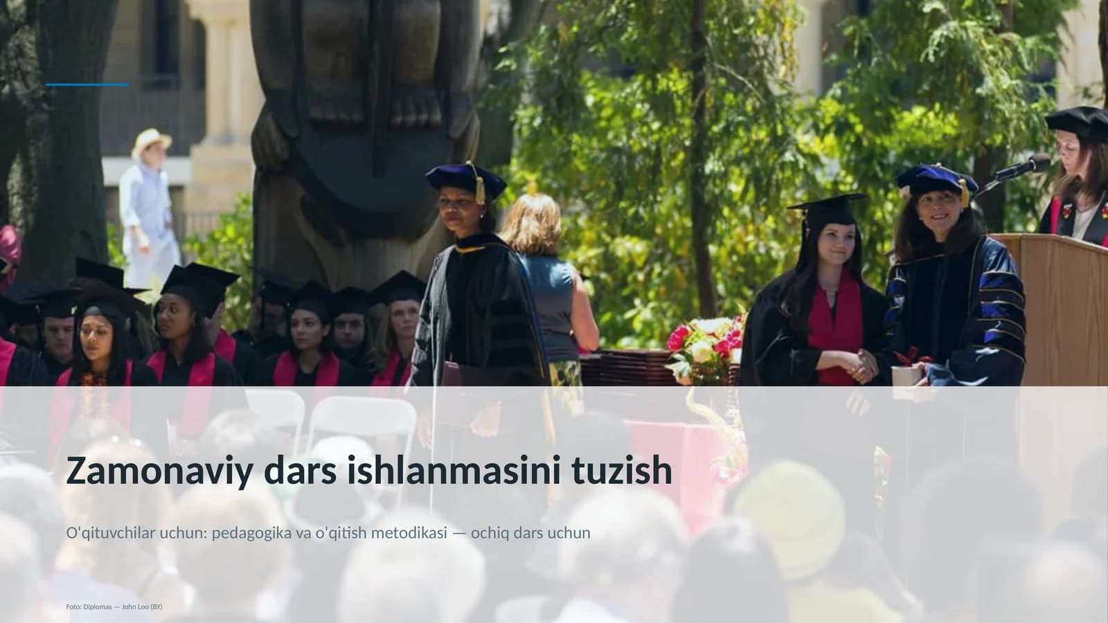 Zamonaviy dars ishlanmasini tuzish